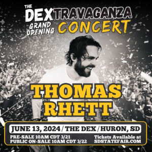DEXtravaganza to Feature Country Music Superstar, Thomas Rhett