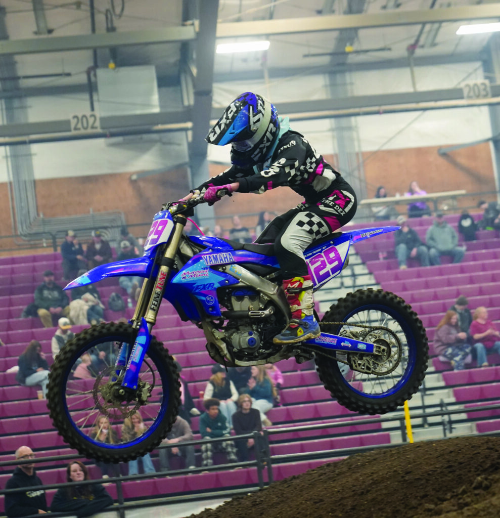 Mike Carroll/Plainsman
MX at the Dex action, February 21