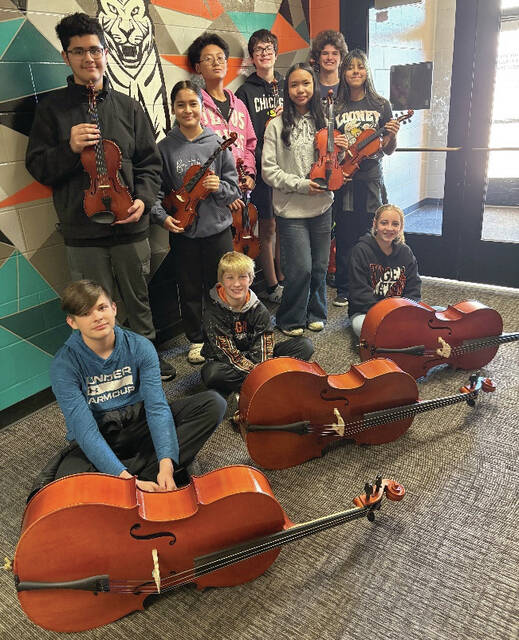 Courtesy Photo Huron Middle School Honors Orchestra.