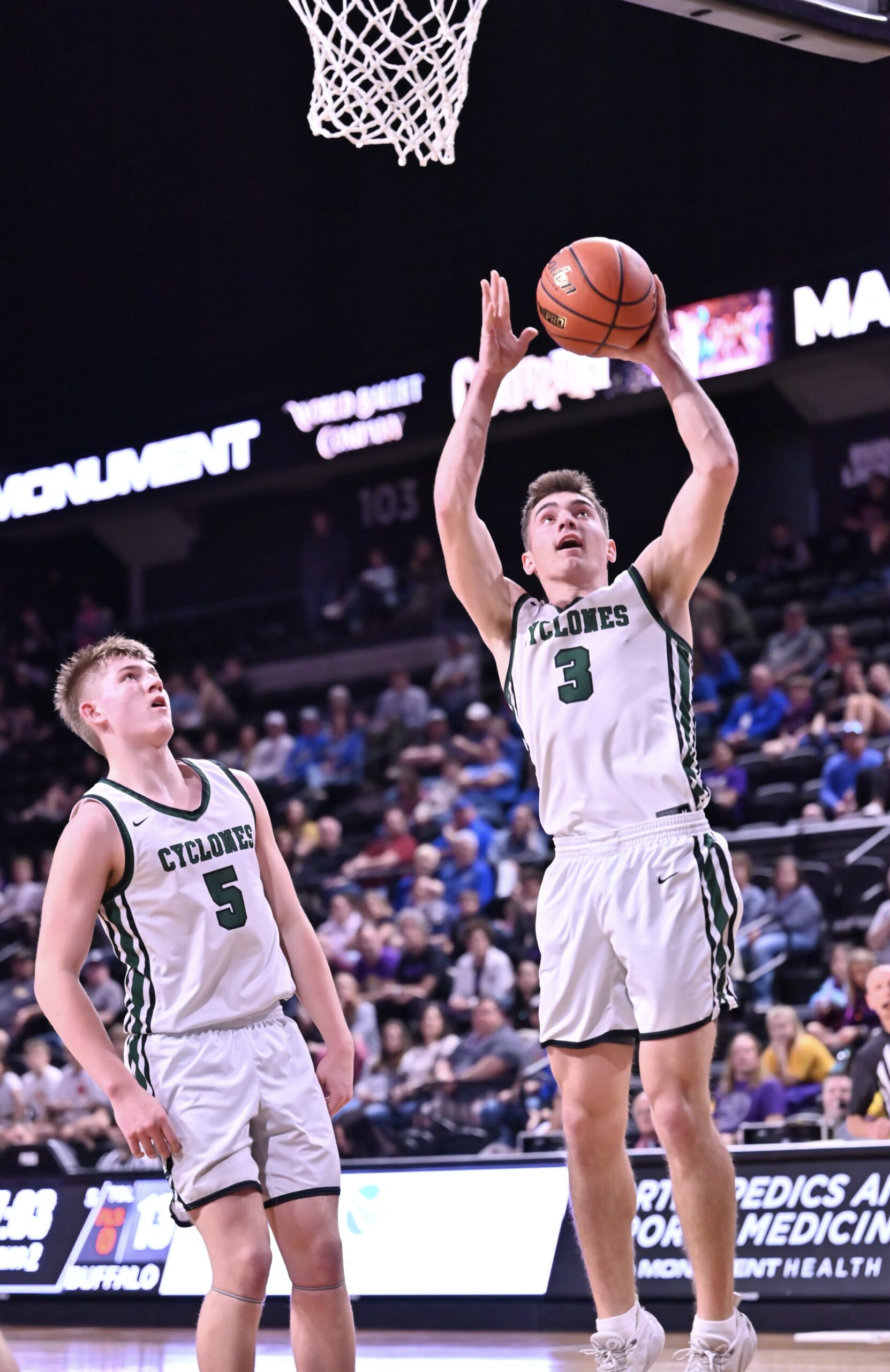 Cyclones win opener, fall to West Central in Class A tournament