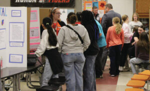 Huron Middle School holds science fair