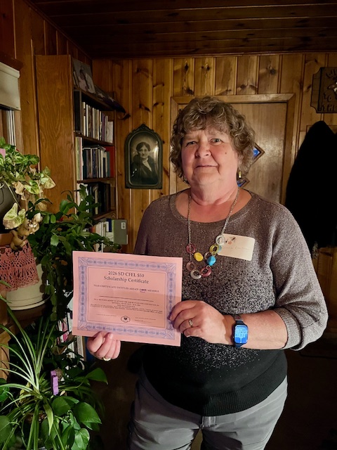 Diana Barton won the scholarship