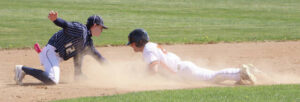 Huron varsity baseball struggles to finish line