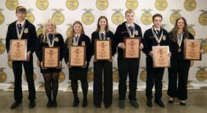 FFA members recognized as District Star Greenhands