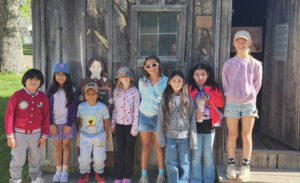 Holy Trinity second graders visit Ingalls homestead