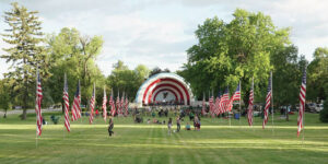 Thursday Night in Campbell Park opens with flag ceremony